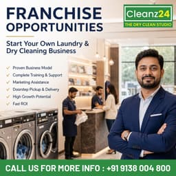 Top 5 Laundry & Dry Cleaning Franchise Opportunities in India [2026]