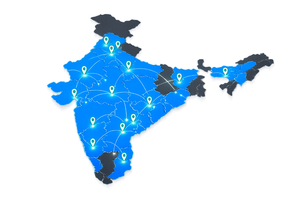 Cleanz24 National Presence Map