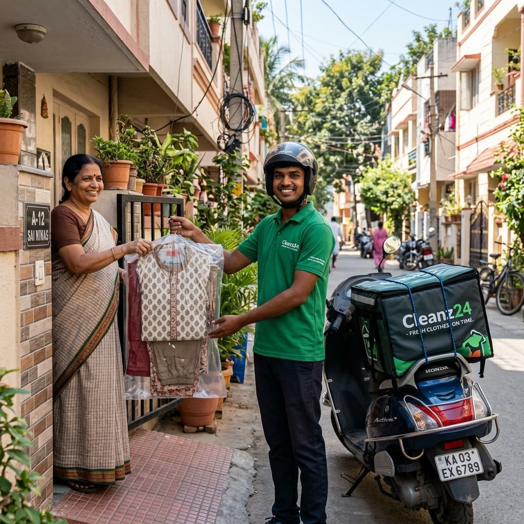 Cleanz24 laundry pickup delivery - best laundry service near me